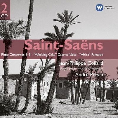 Saint-Saens: Concerti per pianoforte  n°1-5, J.P.Collard, A.Previn