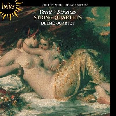 Verdi, Strauss Richard: Quartetti per archi, Delmé String Quartet