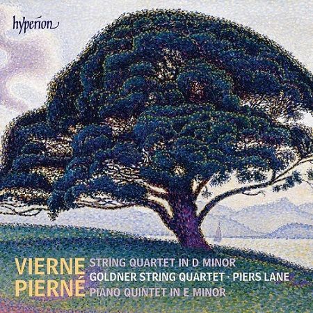 Pierné, Vierne: Piano Quintet, String Quartet, P.Lane, Goldner Quartet