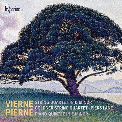 Pierné, Vierne: Piano Quintet, String Quartet, P.Lane, Goldner Quartet