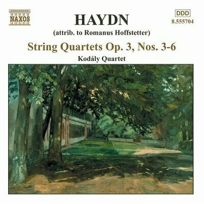 Haydn: Quartetti d'archi op.3 num. 3-6, Kodaly Quartet