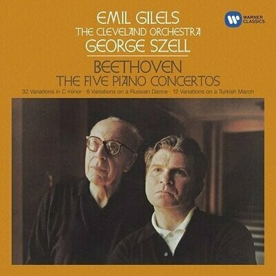 Beethoven: Piano concertos num. 1-5, E.Gilels, G.Szell