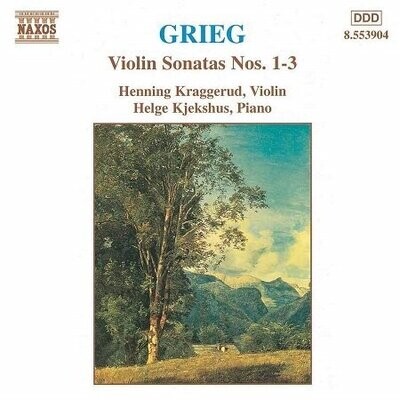 Grieg: Violin sonatas num. 1-3, Henning Kraggerud
