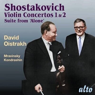 Shostakovich: Violin concertos num. 1 e 2, David Oistrakh Shostakovich: Violin concertos num. 1 e 2, David Oistrakh