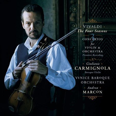 Vivaldi: 4 Stagioni, 3 Concerti per Violino, G.Carmignola, A.Marcon