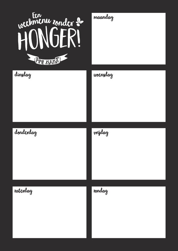 Weekmenu Planner