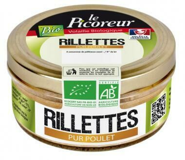 Pot de rillettes de volailles 120g