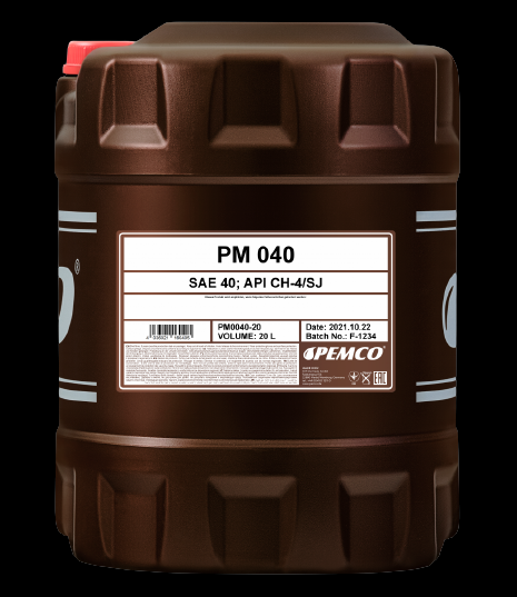 PEMCO SAE 40, API CH-4/SJ 20L
