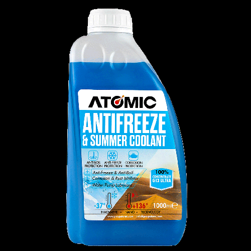 ATOMIC  Anti-freeze Blue Concentrated 1.0L (BLUE)