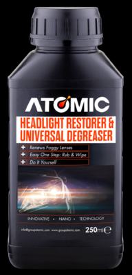 ATOMIC Headlight restorer 250ML