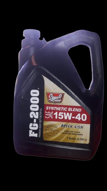 SUPER S FG-2000 API CK-4/SN SAE15W-40 (3.785L)