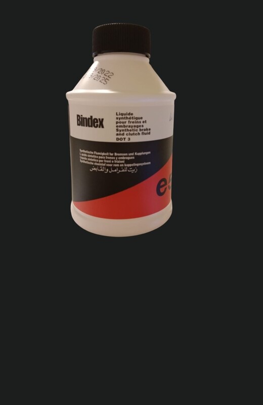 DOT3W BINDEX Dot-3 white brake fluid 0.2L