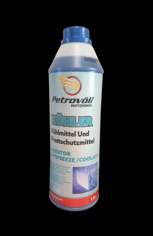 Petrovoll Antifreeze 100% concentrate blue 1.5L