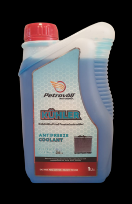 Petrovoll Antifreeze coolant 50% blue