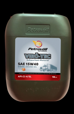 Petrovoll 15w40 Diesel API CI-4 18L