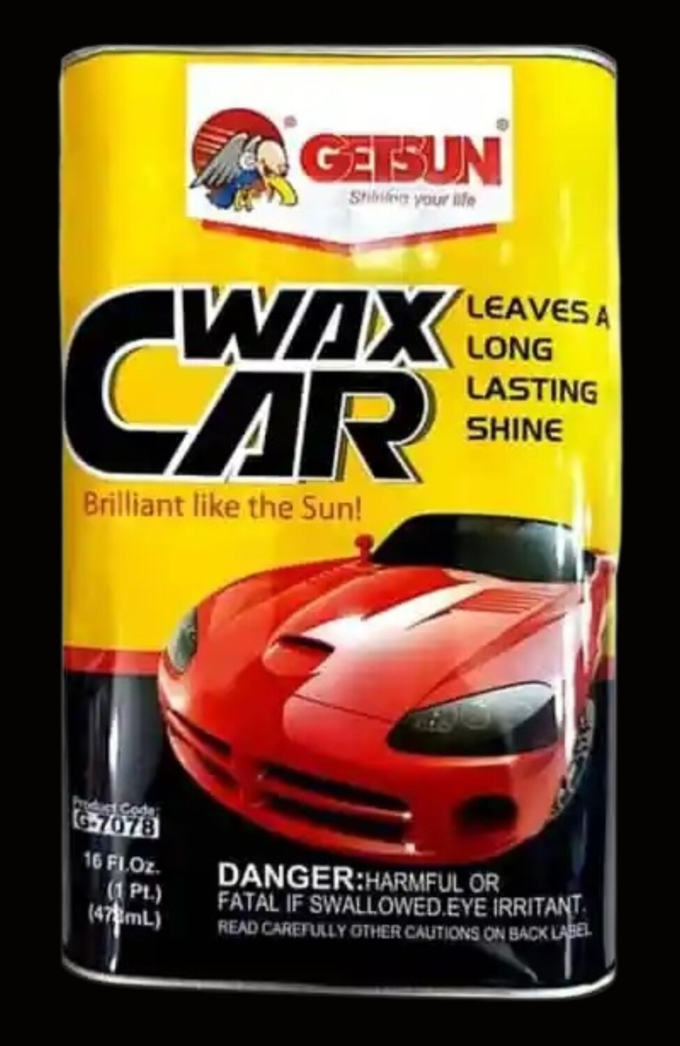 G-7078 Getsun Car Wax 473mL