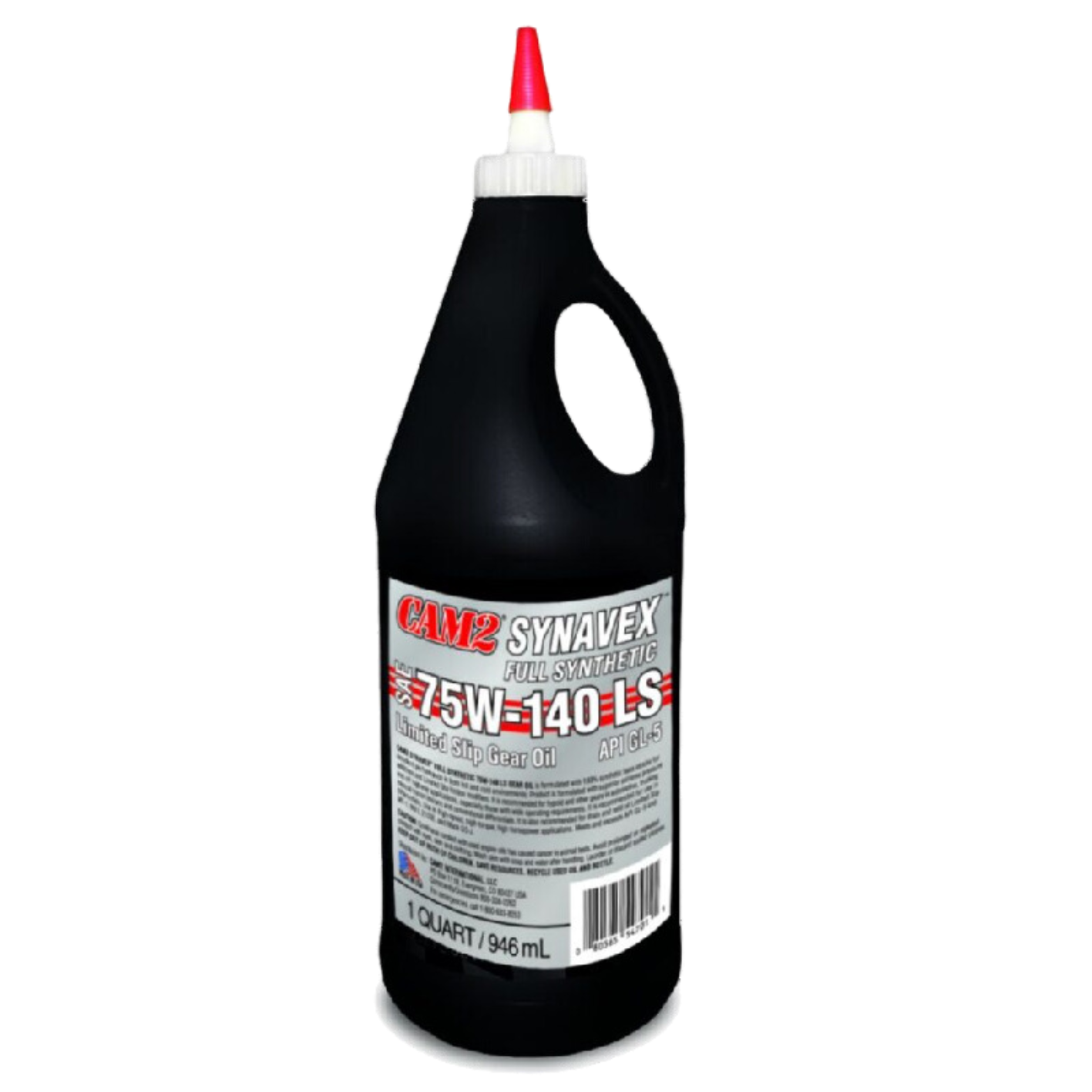 CAM2-75W140-1 Synavex fully synthetic gear oil 75W-140 946mL