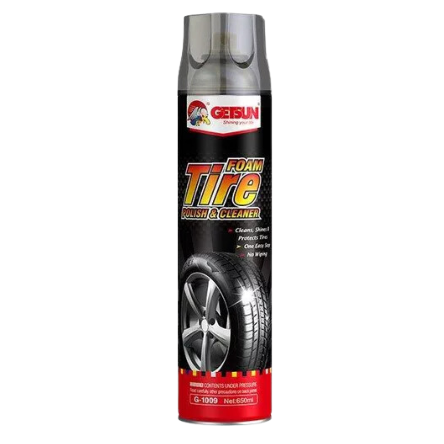 G-1009 Getsun foam tyre polish &amp; cleaner 650mL