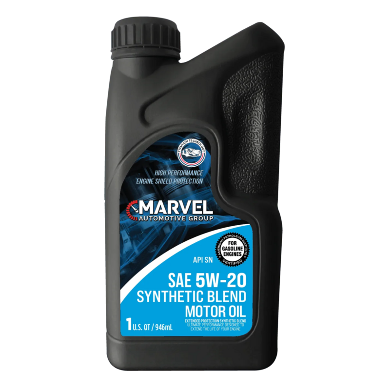 MARVEL SAE 5W-20 SYNTHETIC BLEND MOTOR OIL