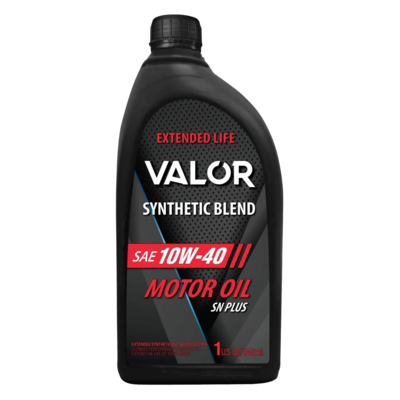 VAL-10W40-1 VAL-10W40-1 VALOR 10W-40 SYNTHETIC BLEND SN+ 1 U.S. QZ/ 946mL