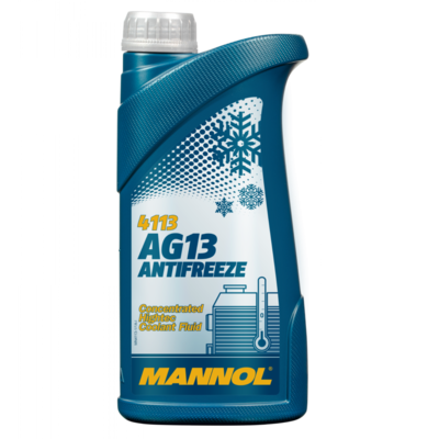 4113 Mannol Concentrated Green Antifreeze AG13 Hightec 1L