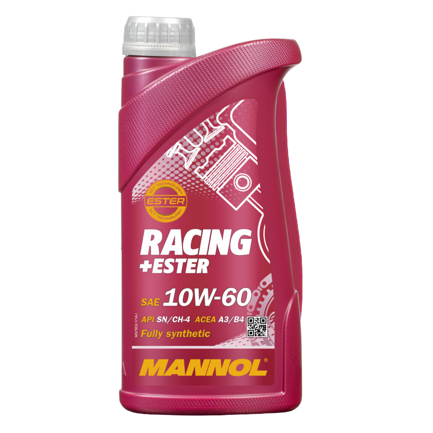 7902 MANNOL SAE 10W-60 SN 1L/4L