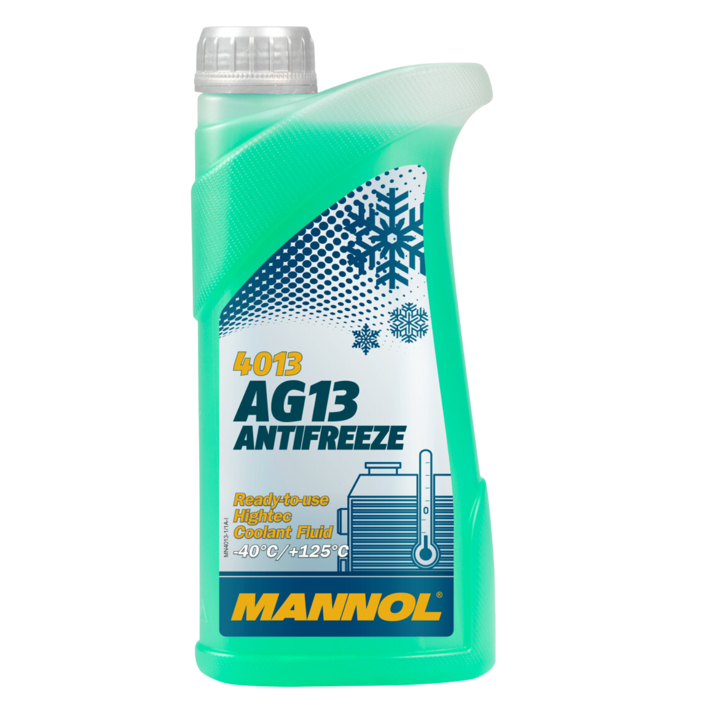 4013 Mannol Antifreeze Green Ready Mix 50/50 AG13 (-40 °C) Hightec 1L