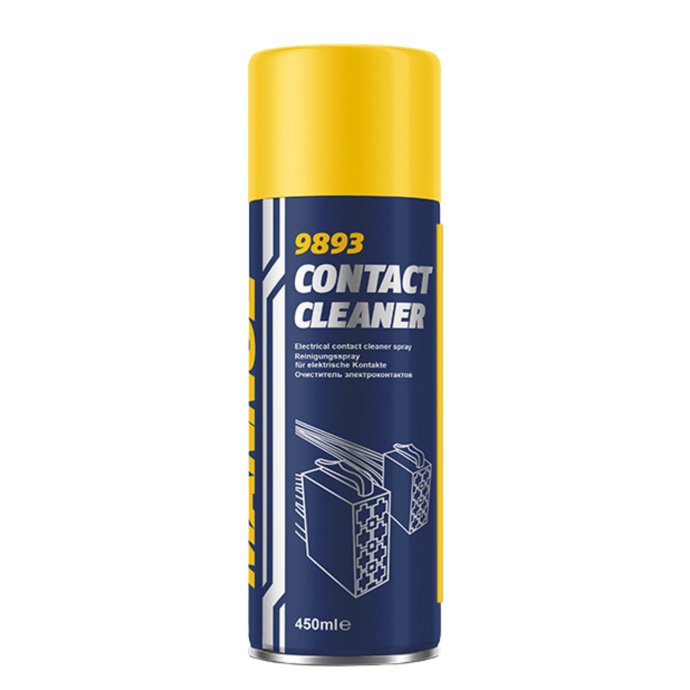 9893 MANNOL CONTACT CLEANER 450ML