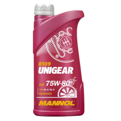 8109 MANNOL UNIGEAR OIL SAE 75W-80 1L