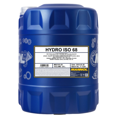 2103 MANNOL DIESEL OIL HYRDRO ISO 68 20L
