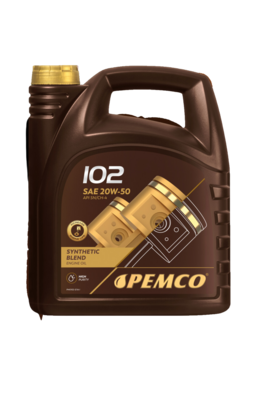 102 PEMCO IDRIVE 20W-50 SN SEMI-SYNTHETIC