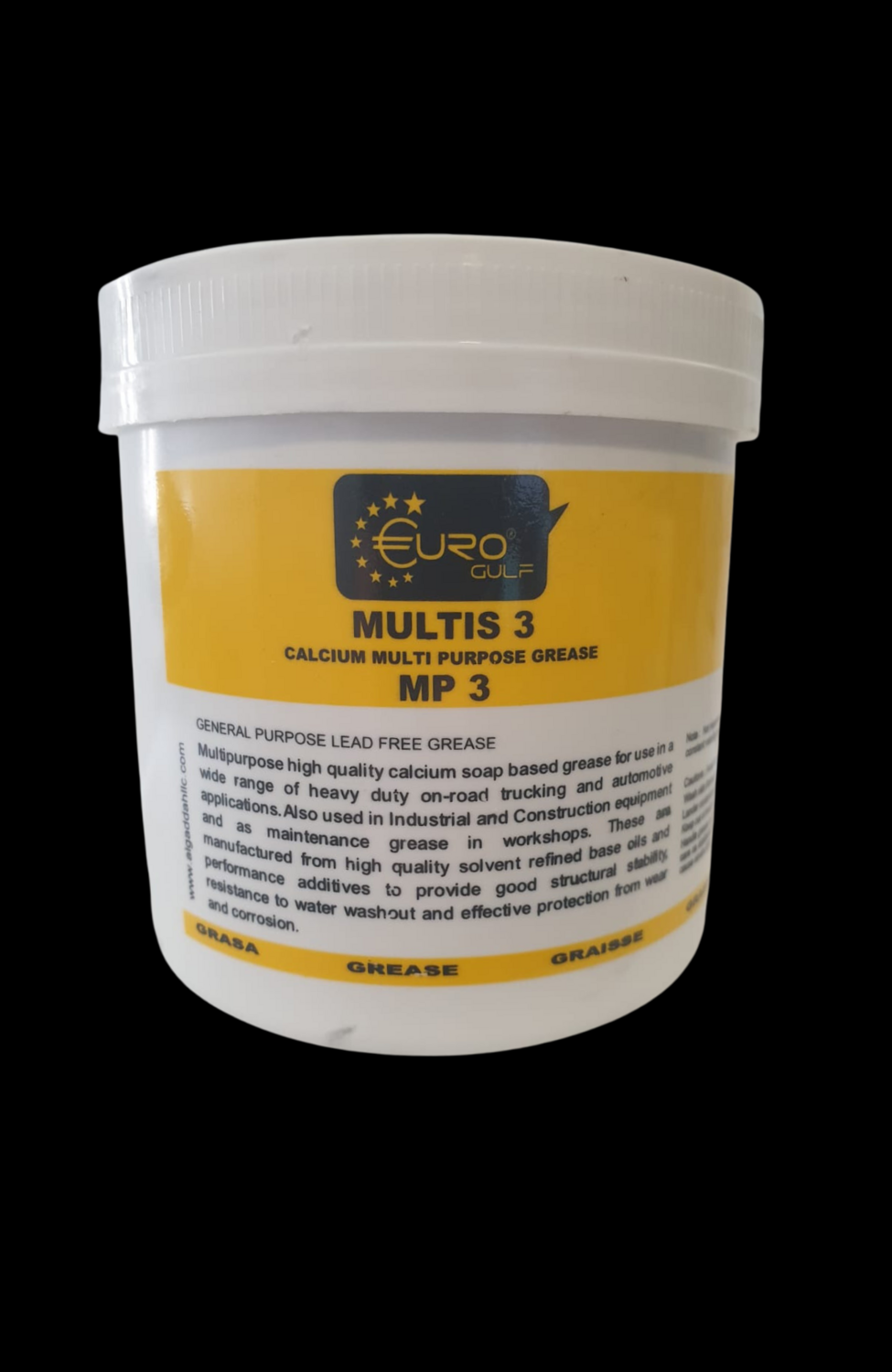 EURO-MP3-05 -MP3-05 Euro Gulf GREASE YELLOW ACHKAR MP3 500g /1000g