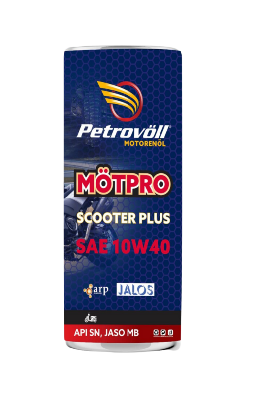 PTR-MOT10W40-1ME Petrovoll 10w40 SN 4-Stroke 4T  Scooter Plus METAL 1L