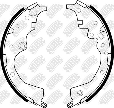 K2818 ROTORMATE BRAKE SHOE SET