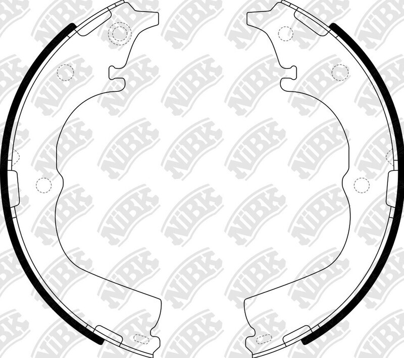 K2317 ROTORMATE BRAKE SHOE SET