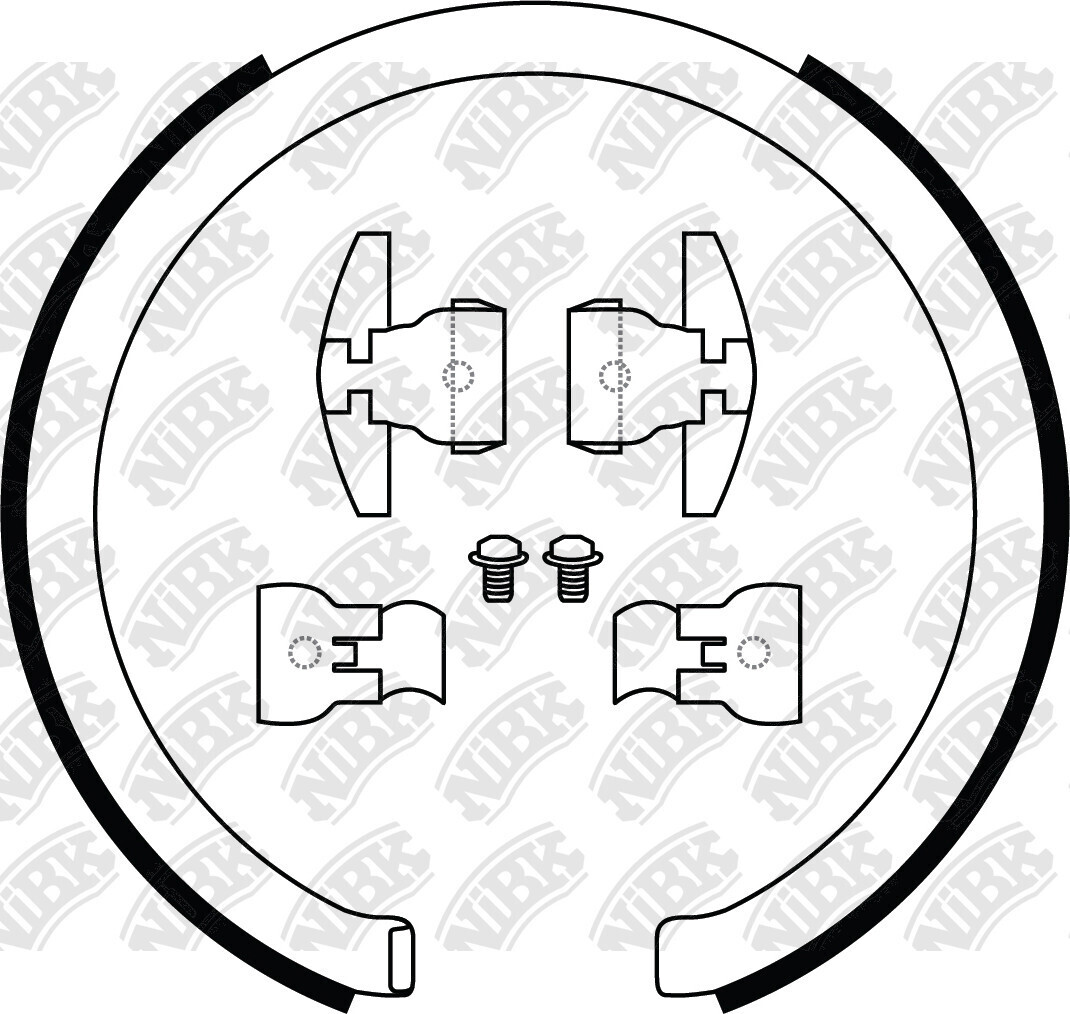 S781 HOFFMAN PARKING SHOE SET