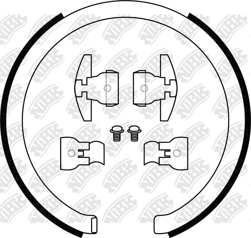 S781 HOFFMAN PARKING SHOE SET