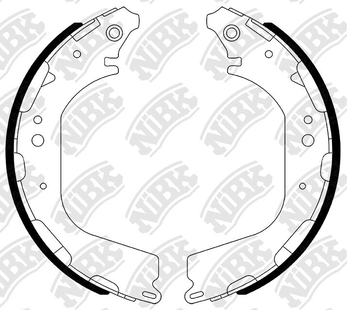K1189 ROTORMATE BRAKE SHOE SET