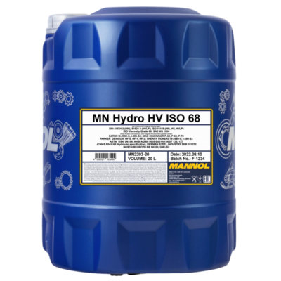 2203-20 Mannol hydro HV ISO68 20L