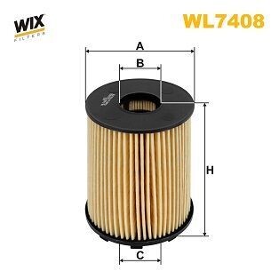 WL7408 Wix engine oil filter