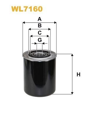 WL7160 Wix engine oil filter