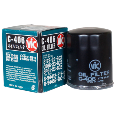 C-406 VIC engine oil filter