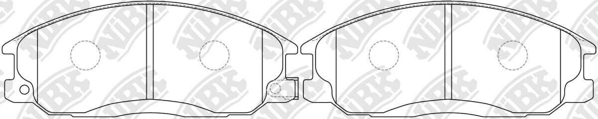 SP1719 SUPER GRIP  BRAKE PADS FRONT