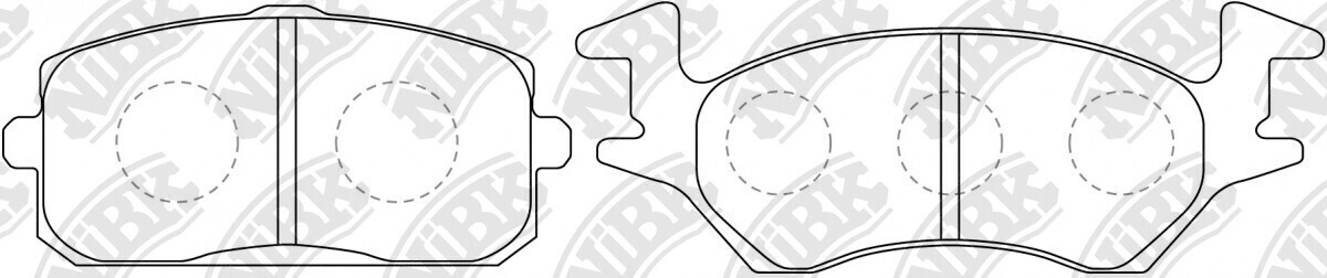 D180 CAC  BRAKE PADS FRONT
