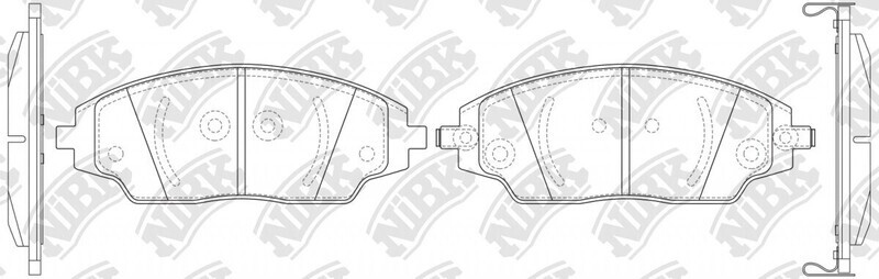 D1702 FIRELOCK  BRAKE PADS FRONT