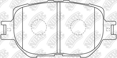 D1733 BKS  BRAKE PADS FRONT