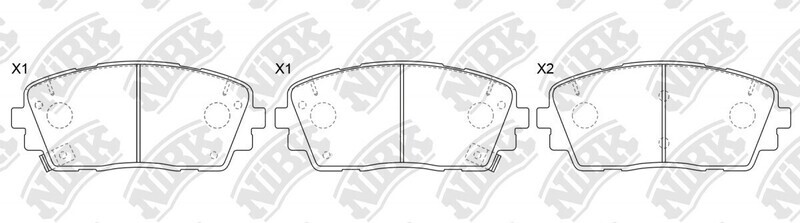 SP1405 SUPER GRIP  BRAKE PADS FRONT