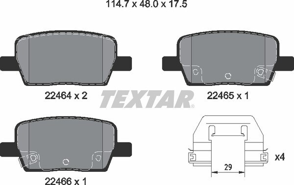 D1877 FRAS-ME  BRAKE PADS REAR
