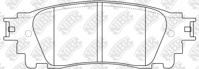 D1805 BTAP  BRAKE PADS REAR