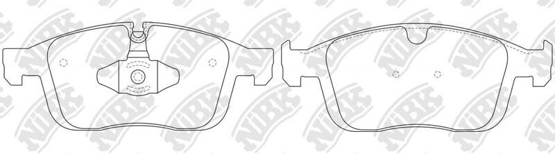 D1866 FZ  BRAKE PADS FRONT